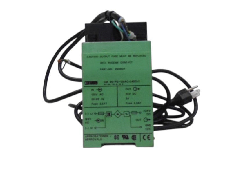 PHOENIX CONTACT 2939027 POWER SUPPLY (AS PICTURED) UNMP