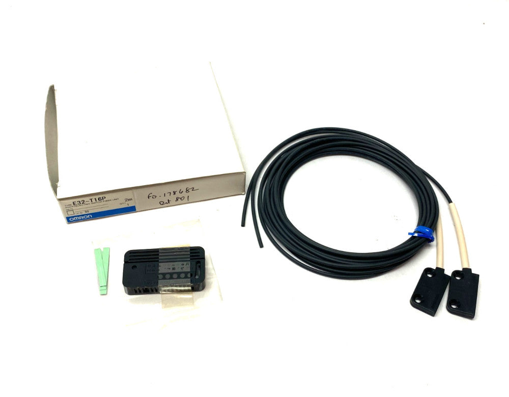 Omron E32-T16P Photoelectric Switch Fiber Unit Dual-Channel