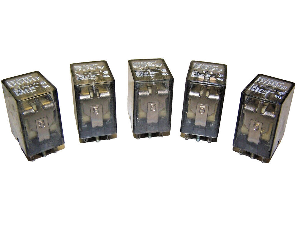 5) POTTER & BRUMFIELD 14 PIN RELAY 3 AMP 120 VAC KHAU-17D11-24 LOT OF 5