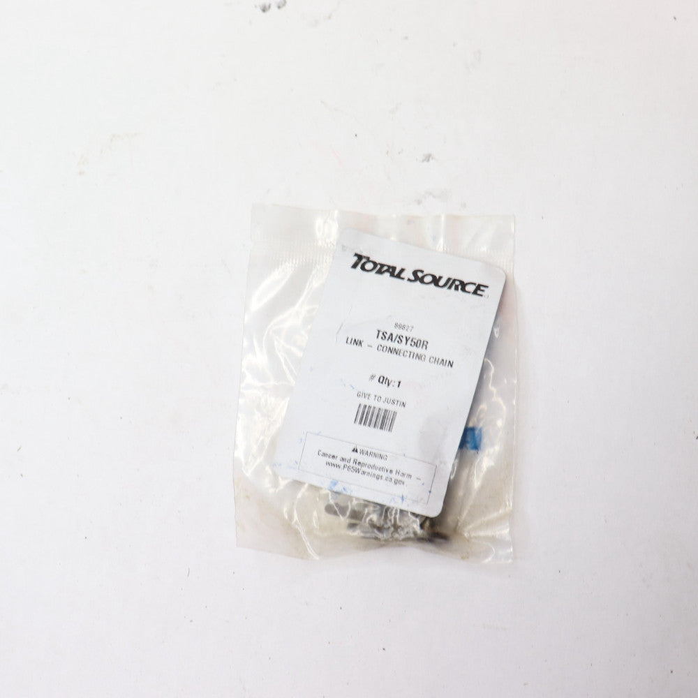Total Source Single Strand Connecting Link Steel 5/8" Pitch TSA/SY50R