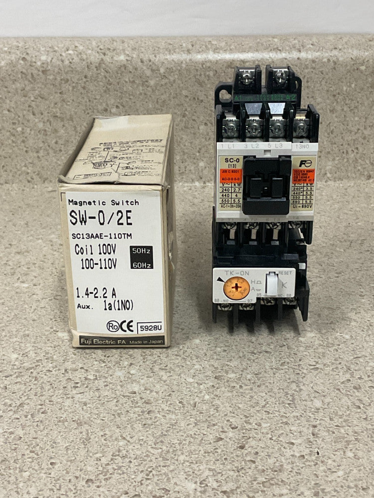 Fuji Electric SW-0/2E 1.4-2.2A NEW