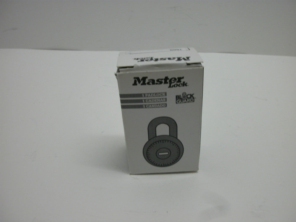 MASTER LOCK 1500 BLACK DIAL COMBINATION PADLOCK NEW IN BOX