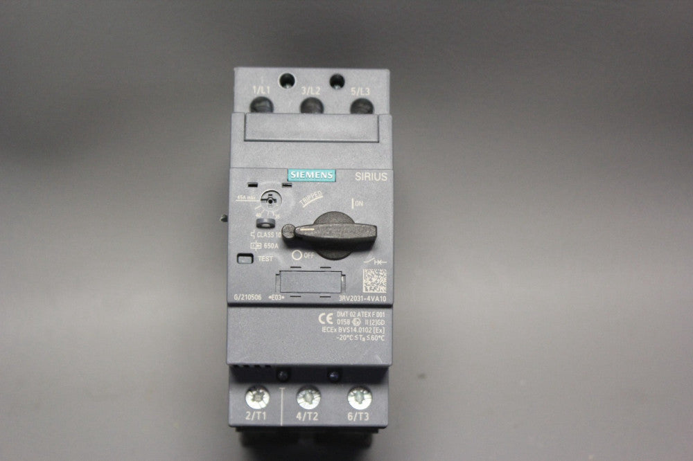 SIEMENS SIRIUS 3RV2031-4VA10 CONTACTOR (U)