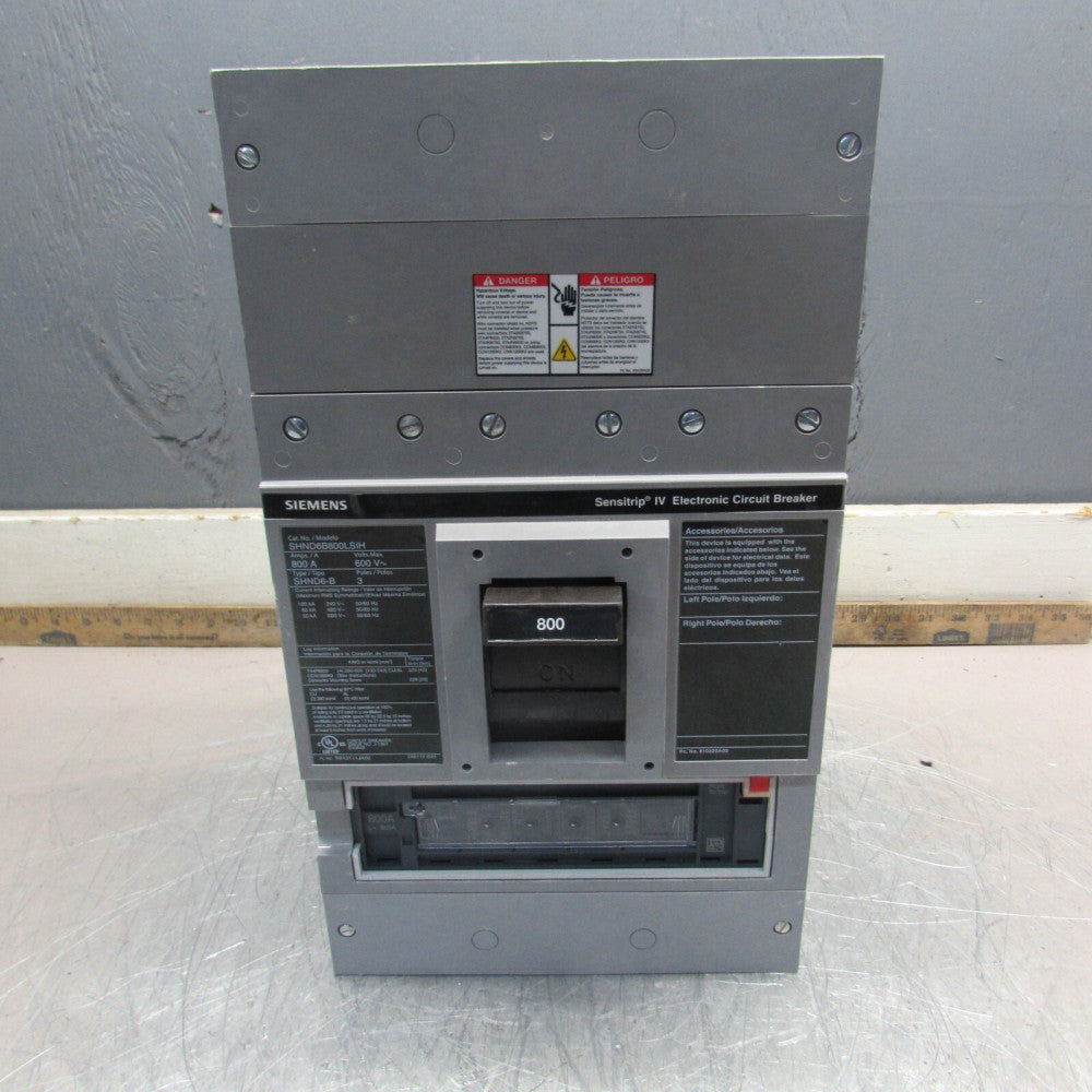 SIEMENS SHND6B800LSIH, SENSITRIP IV, 3P/600V/800A/65kA, LSIH! NEW! MAKE OFFER!