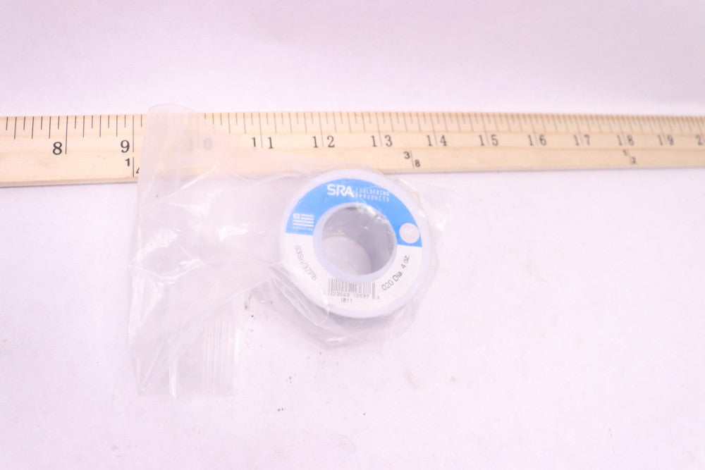 SRA No-Clean Flux Core Solder 63/37 4 oz. Spool