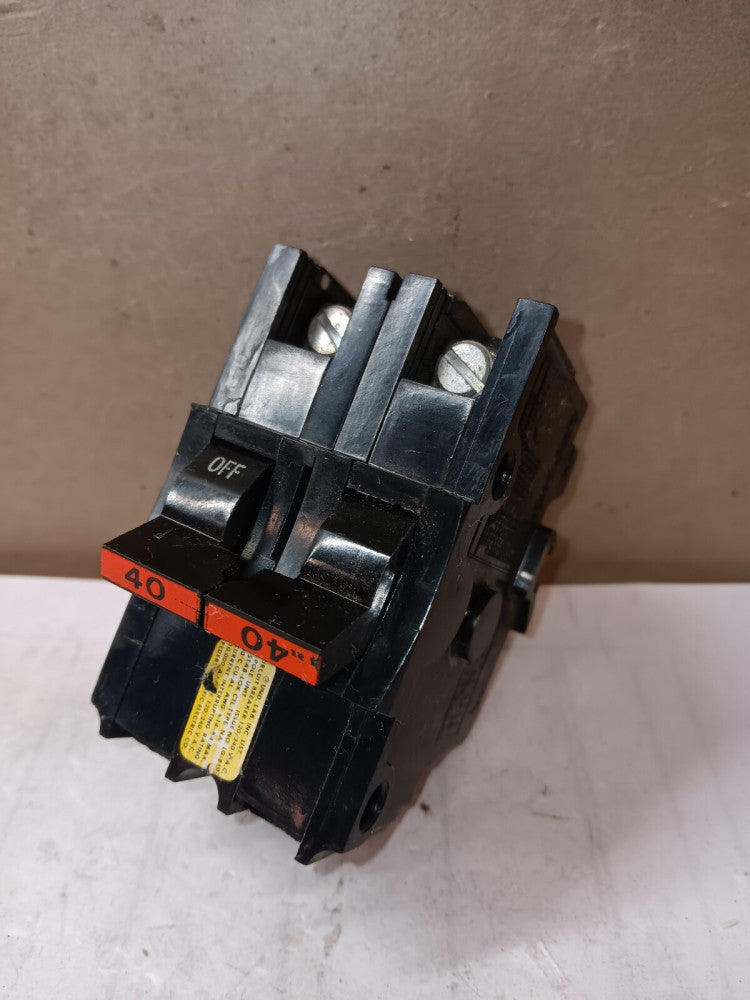 FPE NA240 STAB-LOK CIRCUIT BREAKER 40 AMP 2-POLE 120/240 VAC