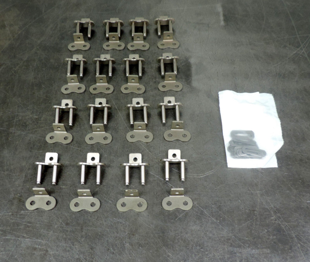 #60 Roller Chain Connecting Links Lot of (16) Sixteen