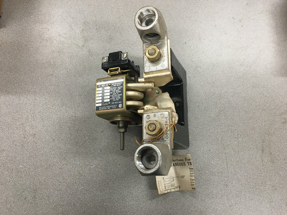 NEW NO BOX ALLEN-BRADLEY INSTANTANEOUS TRIP CURRENT RELAY 809-A28E SERIES A