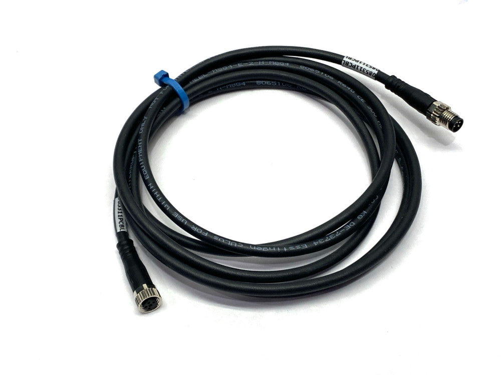 Festo NEBL-M8G4-E-2-N-M8G4 Double-Ended Connector Cable M/F M8 4-Pin 2m 8065106