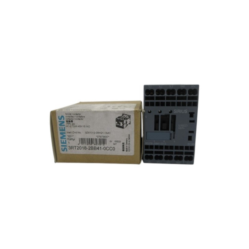SIEMENS 3RT2018-2BB41-0CC0 24V NSMP