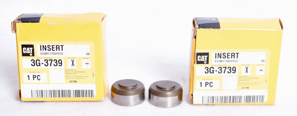 2 Count OEM CAT Caterpillar Inserts 3G3739 3G-3739