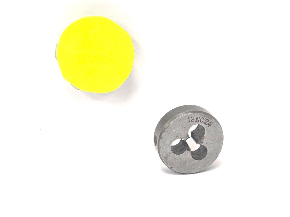 UNBRANDED CIRCLE 12-24 THREADING DIE NC