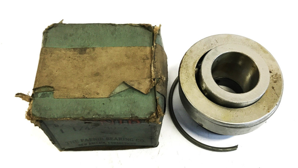 Fafnir 1-1/4 inch Insert Bearing with Collar SM1104K NOS
