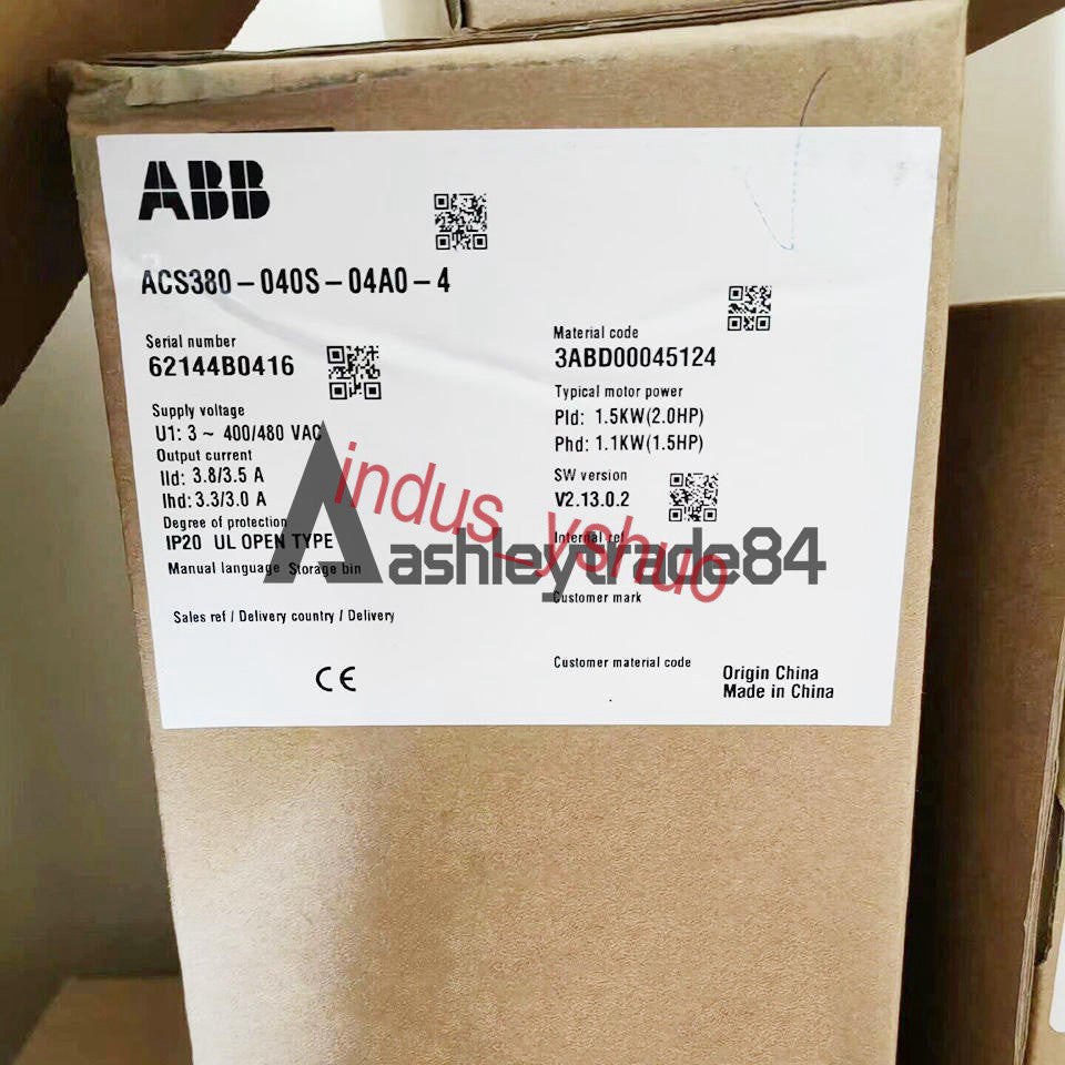 1PC ABB Inverter ACS380-040S-04A0-4 3P AC380V~480V 1.5KW NEW