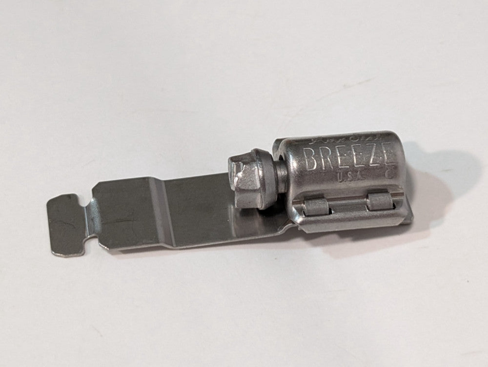 Lot of 9 Breeze Aero Seal Brand 300 Series Stainless Steel Worm Drive Clamps