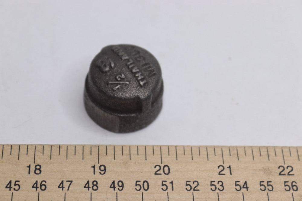 Cap Iron Black 1/2" 288639