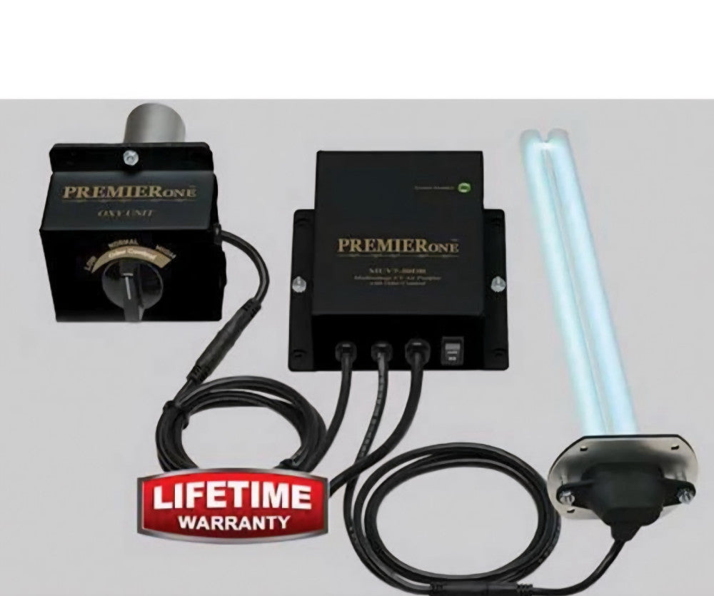 PremiereOne MUV7-50DR-16 UV-C Air Purifier 3PC 120/240V HVAC Duct Odor Control