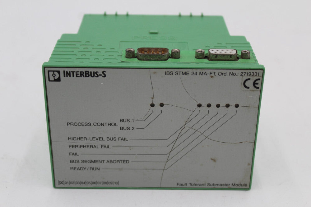 PHOENIX CONTACT IBS-STME-24-MA-FT BUS TERMINAL SUBMASTER MODULE