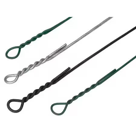 Accent Wire Products Gwbt 12G X 14Ft X 125 Bale Ties,Galv.,.106 In
