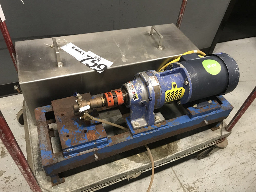 SHURFLO BB1 BRONZE ROTARY GEAR PUMP 1/2HP