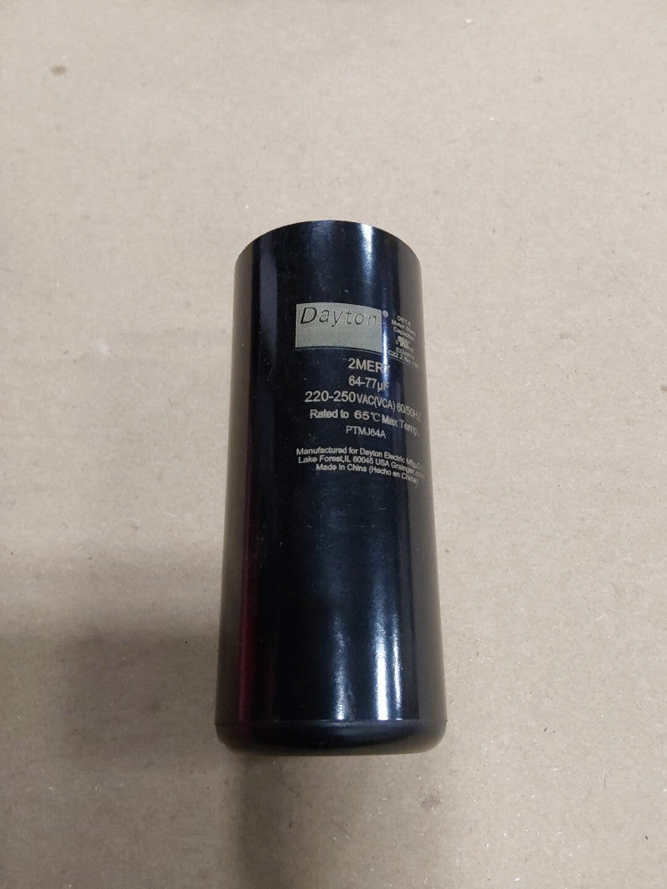 Dayton 2MER7 Motor Start Capacitor 64-77 MFD 220-250V