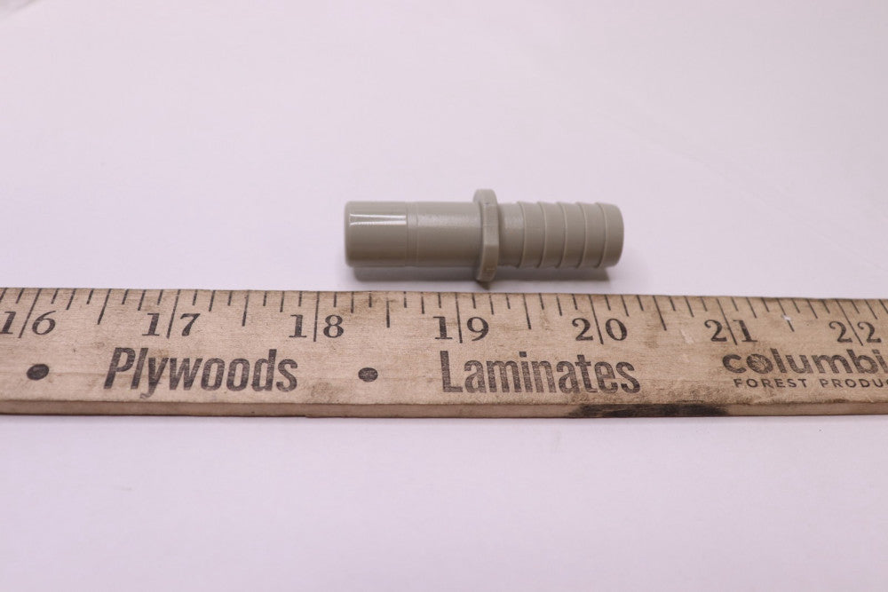 TrueSeal TCB Tube to Barb Connector Acetal Gray A8TCB8