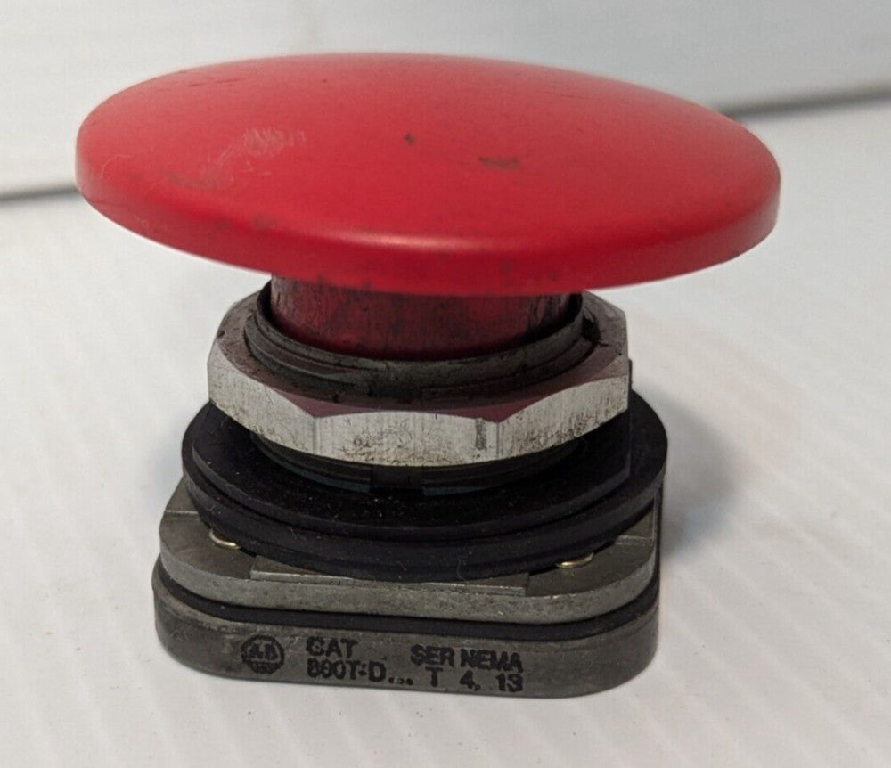 Allen Bradley 800T-D Red Pushbutton