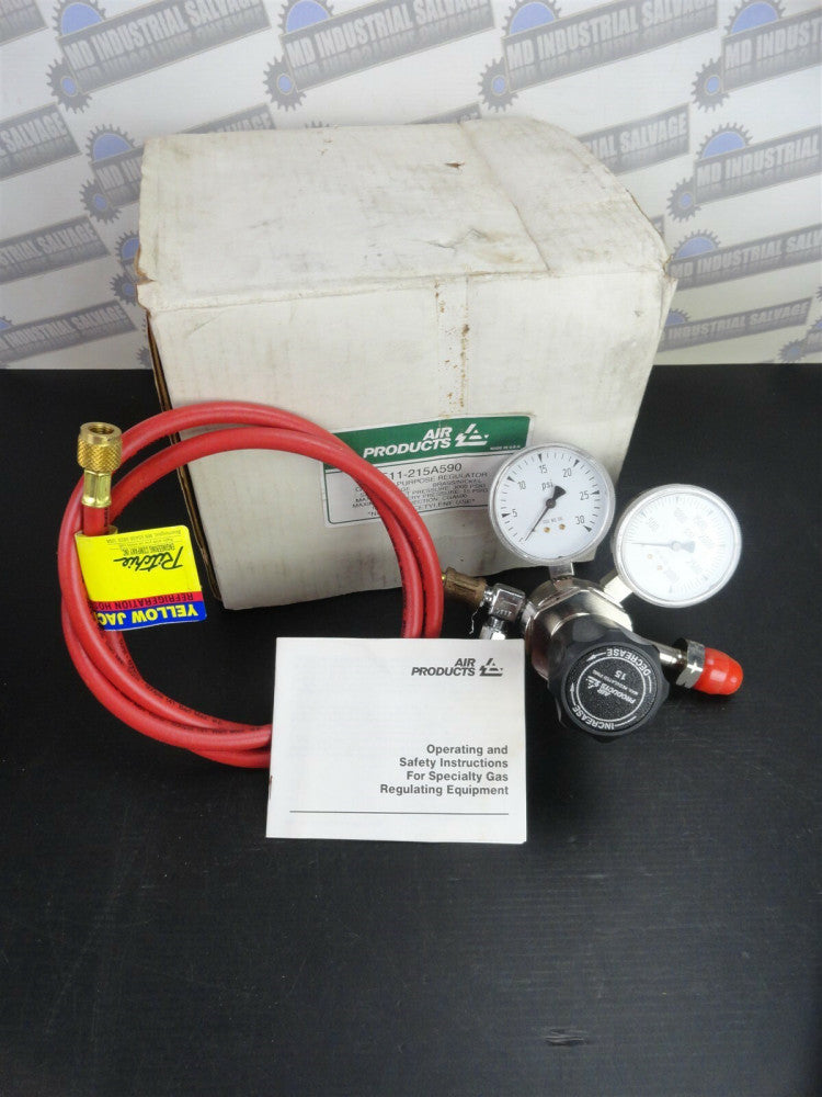 AIR PRODUCTS - E11-215A590 Regulator, Set up for Refrigerant, Single Stage (NEW)