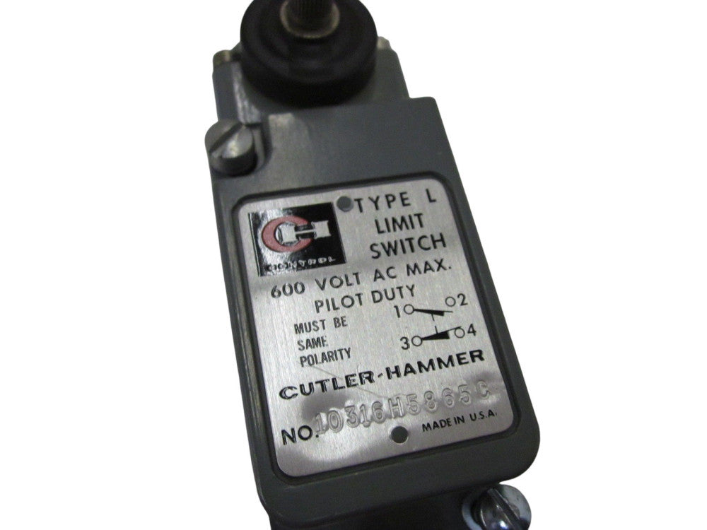 CUTLER HAMMER 10316H5865C (AS PICTURED) UNMP