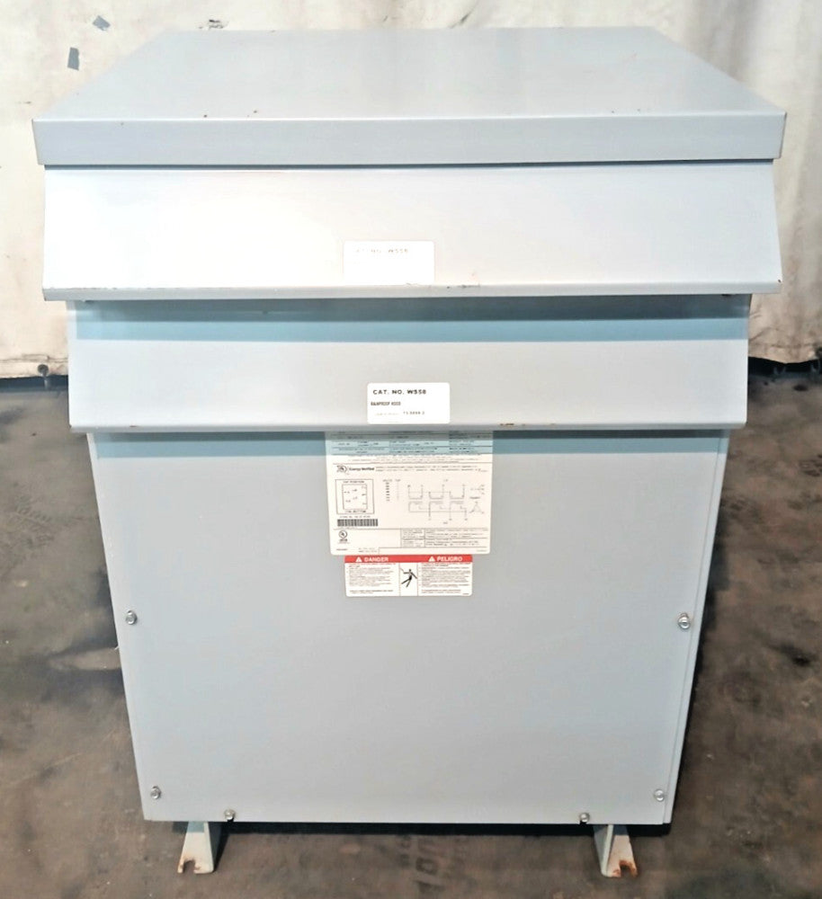 EATON DRY TYPE DISTRIBUTION TRANSFORMER CAT NO V48M28T4516 3 PH 45 KVA