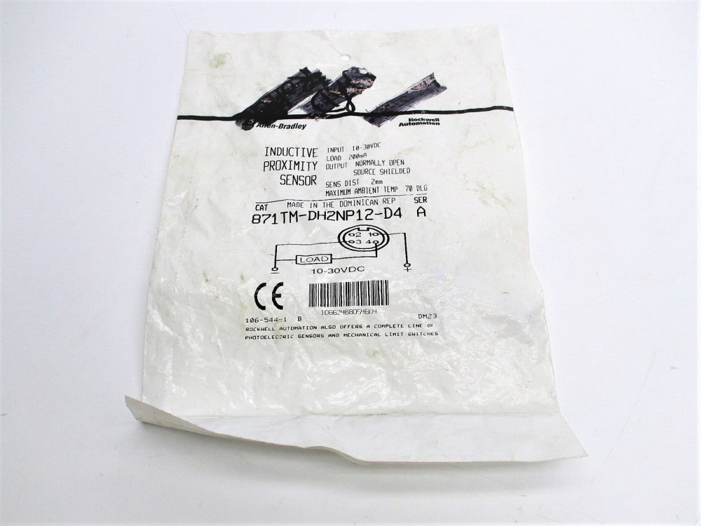 ALLEN BRADLEY 871TM-DH2NP12-D4 SER. A 10-30VDC NSMP