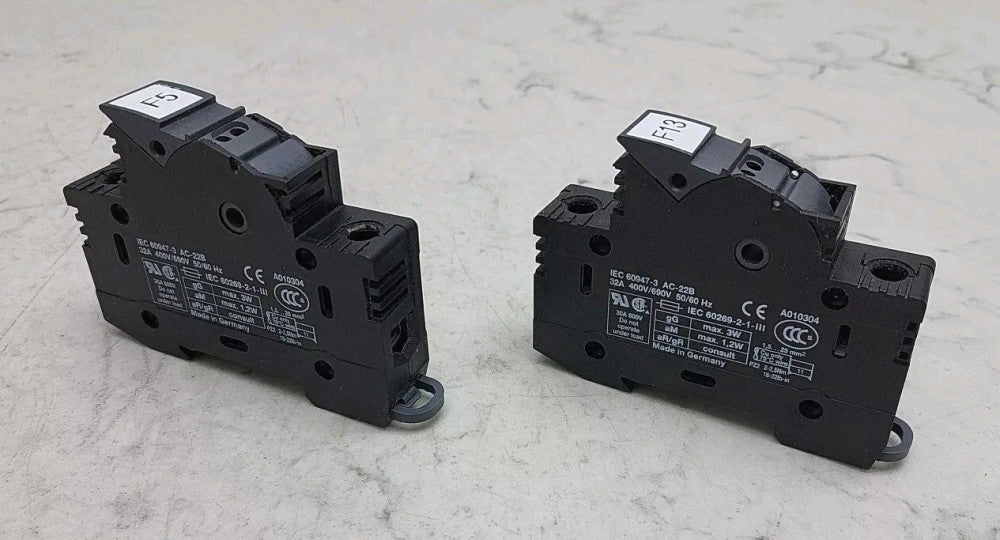 2 Pack Phoenix Contact Circuit Breaker Protector AC-22B 32A 400/690V 50/60Hz