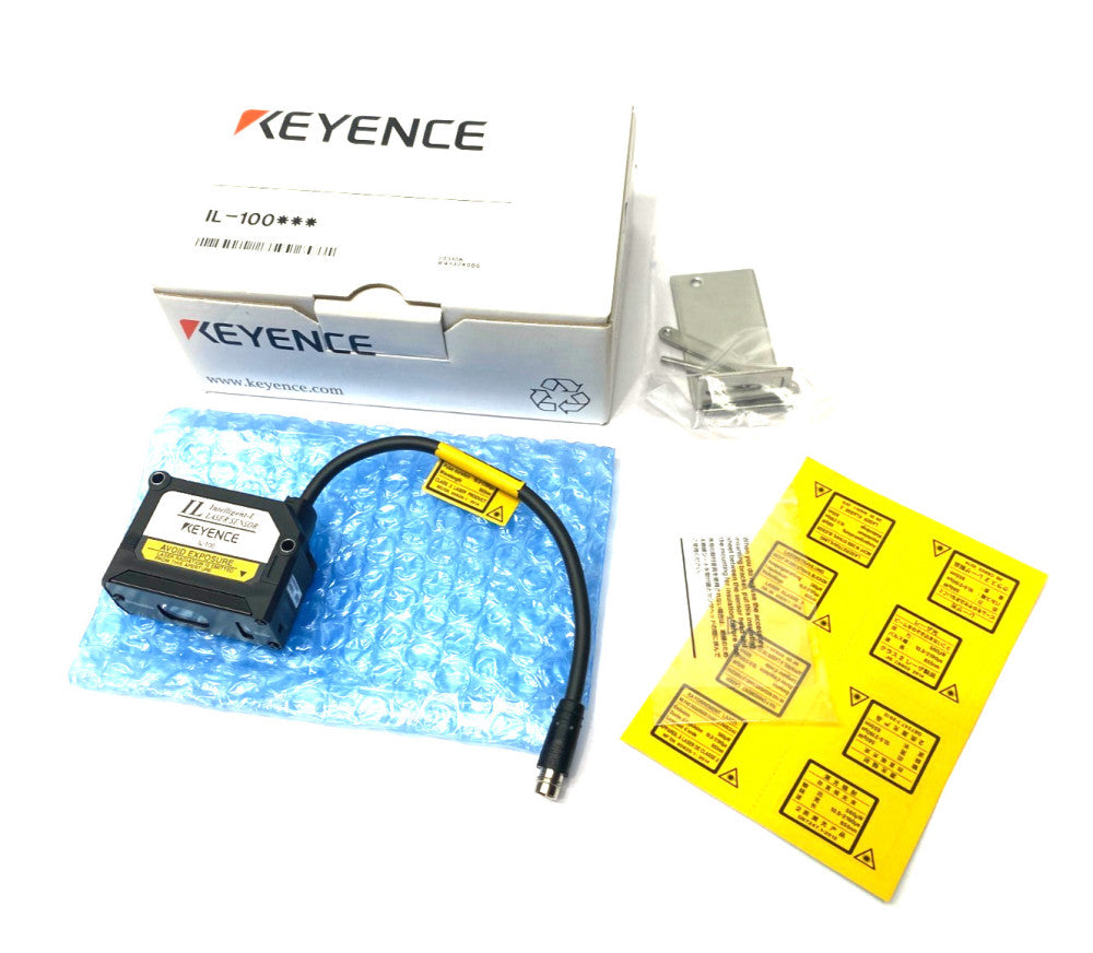 Keyence IL-100 CMOS Multi-Function Analog Laser Sensor Head