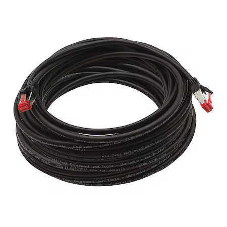 Triplett Cat6a-75Bk Voice And Data Patch Cable,6A,10 Gbps