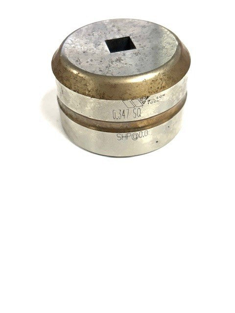 WILSON TOOL AND DIE CUTTER PUNCH SQUARE 0.347
