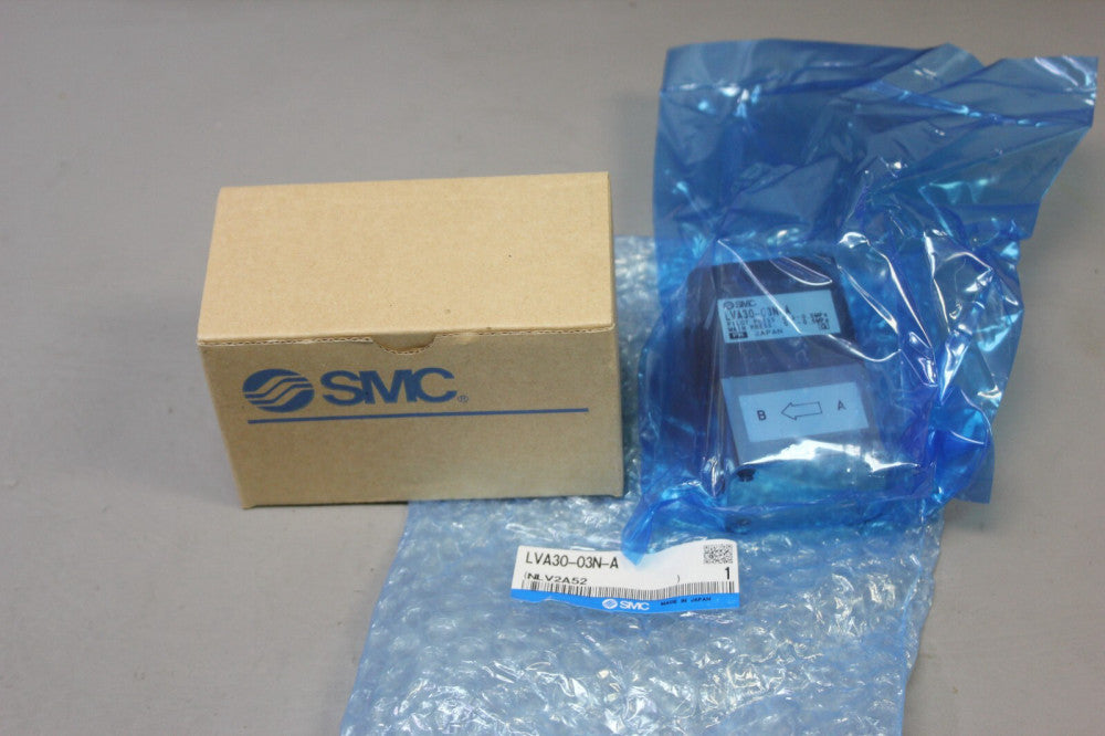 NEW SMC HIGH PURITY AIR OPERATED CHEMICAL VALVE LVA30-03N-A