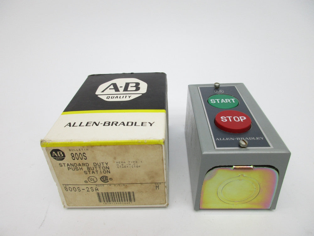 ALLEN BRADLEY 800S-2SA SER. M (BK/YL) NSMP