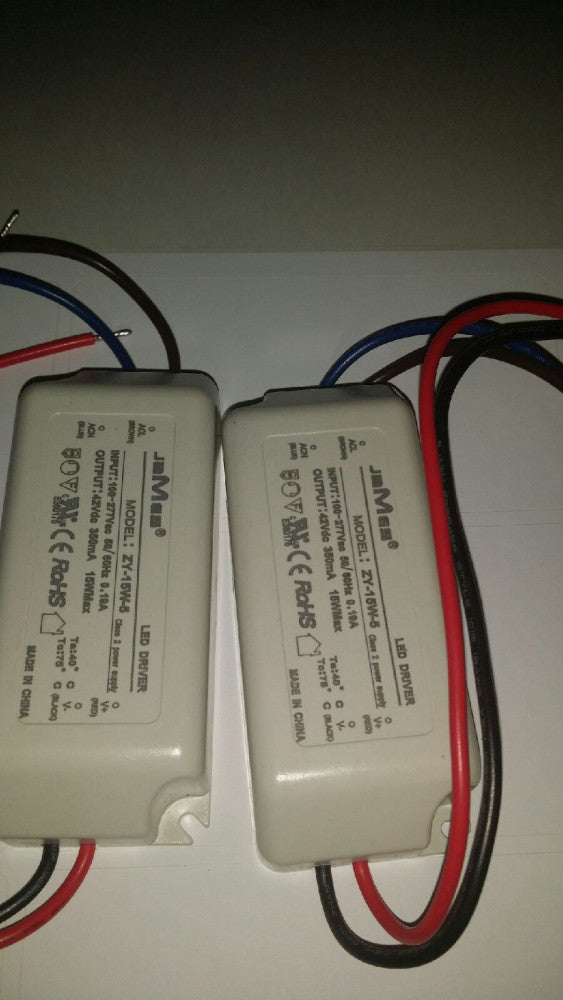(5) LED DRIVER ZY-15W-5 JAMES 100-277V