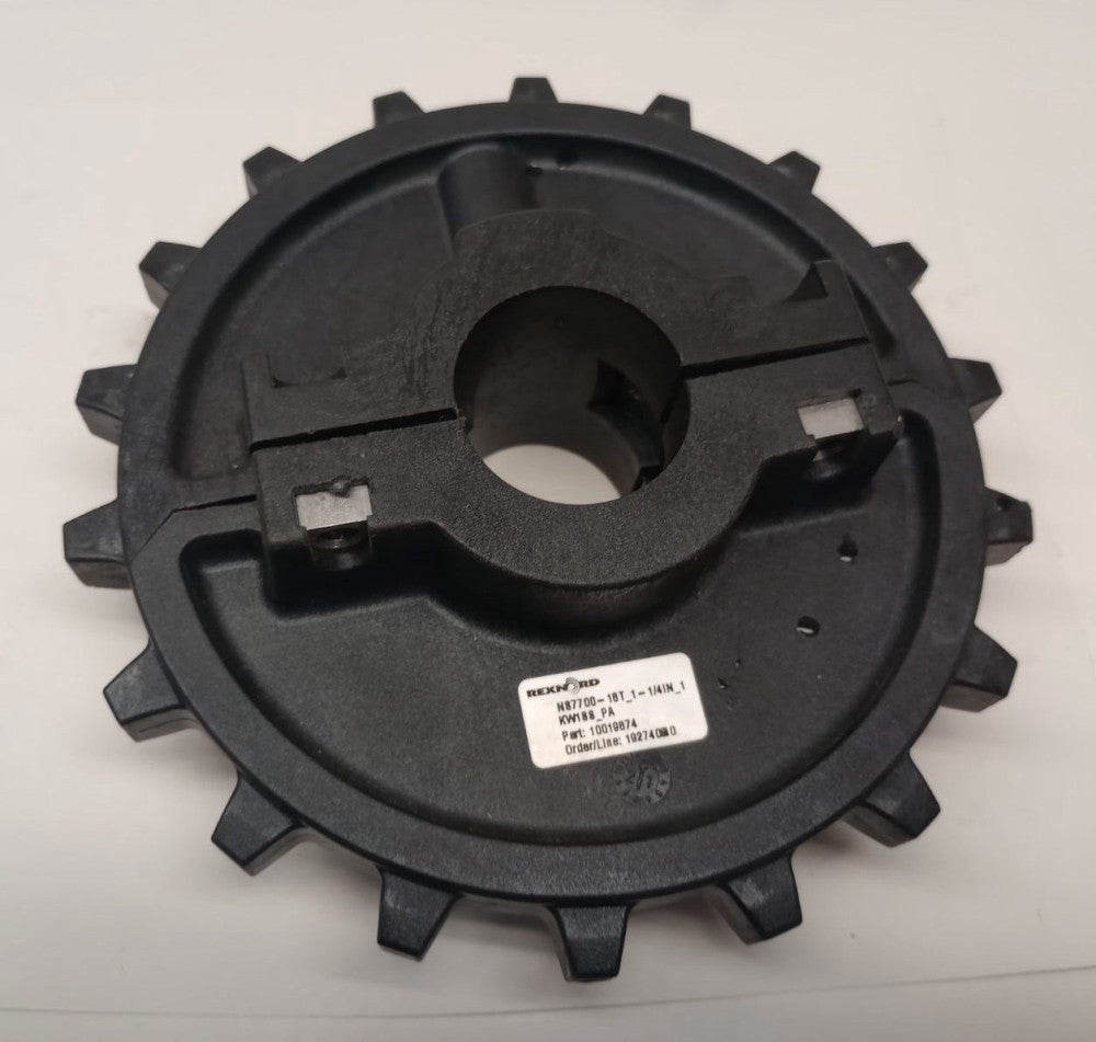 Rexnord 10019874 Split Sprocket NS7700-18T 1-1/4IN 1KW1SS PA / 614-60