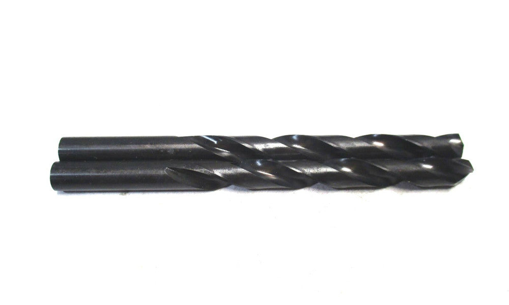 MADE IN USA 11/32 x 3-7/16 x 4-3/4 135° RH HSS Split Point Jobber Drill - 2 QTY
