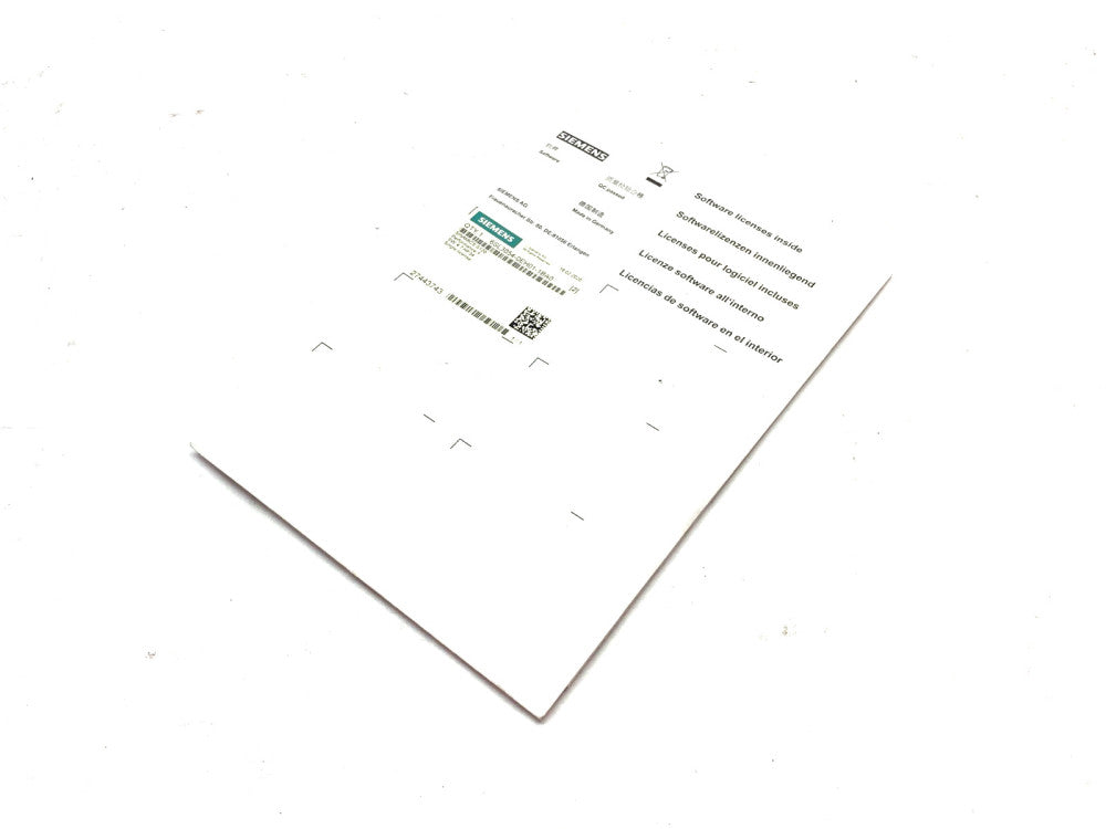 Siemens 6SL3054-0EH01-1BA0 SINAMICS S120 CompactFlash Card 1 SW 4.7 HF34