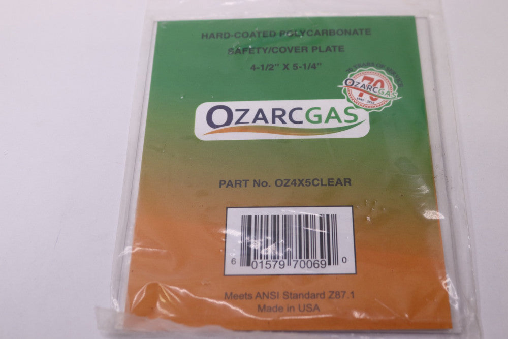 Ozarcgas Hard Coated Lens Polycarbonate OZ4X5CLEAR