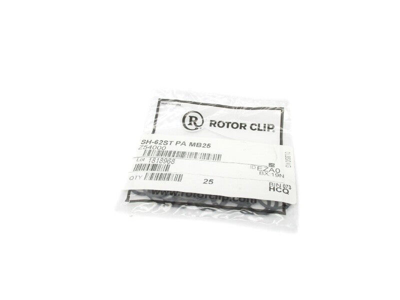 ROTOR CLIP SH-62ST-PA (PKG OF 25) NSMP