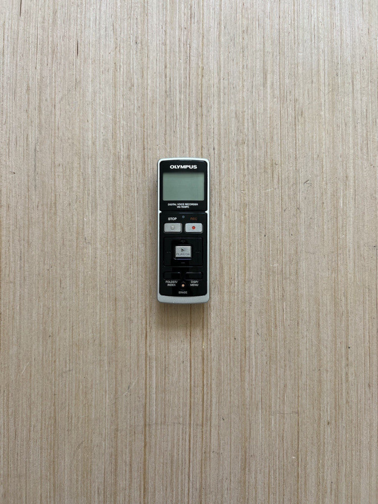 Olympus Voice Recorder VN-7600PC Tested Silver