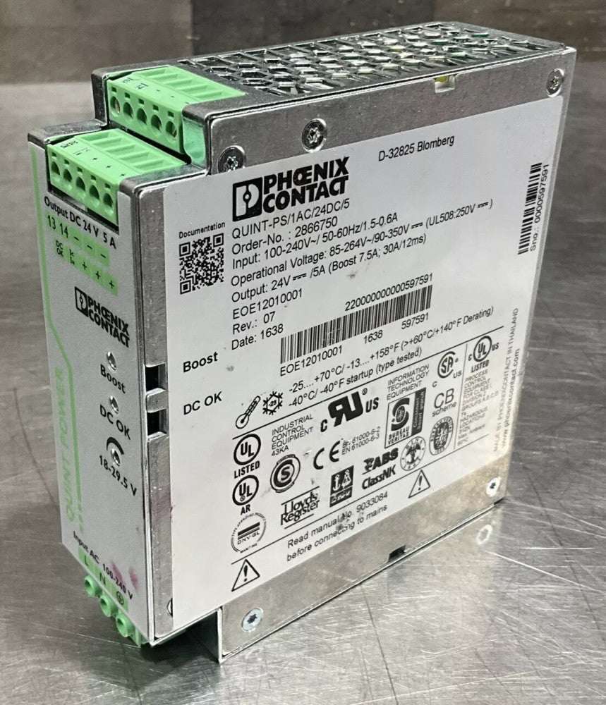 PHOENIX CONTACT 2866750 Power Supply Unit NOS SURPLUS