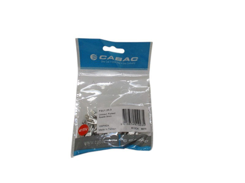 CABAC FSU1.25-3 (PKG OF 100) NSMP
