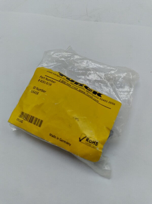 NEW Turck B4151-0/16 5-Pin Female Connector
