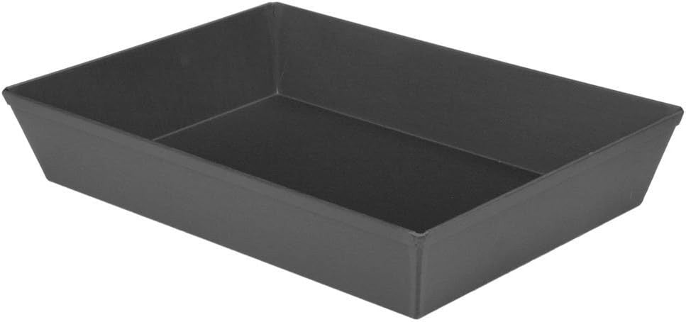LloydPans Detroit Style Pizza Pan 10 Inch by 14 10x14 inch, Dark Gray