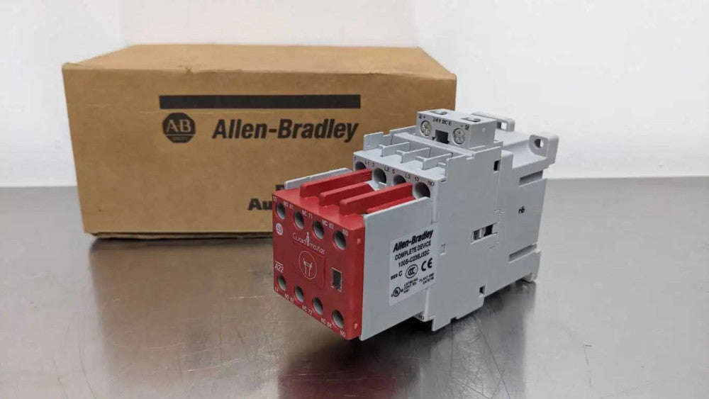 Allen-Bradley 100S-C23EJ32C Safety Contactor Ser C 3NO 2NC 24VDC Coil Auxiliary