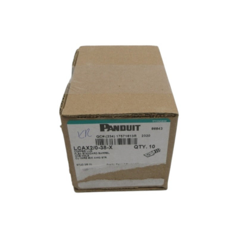 PANDUIT LCAX2/0-38-X (PKG OF 10) NSMP